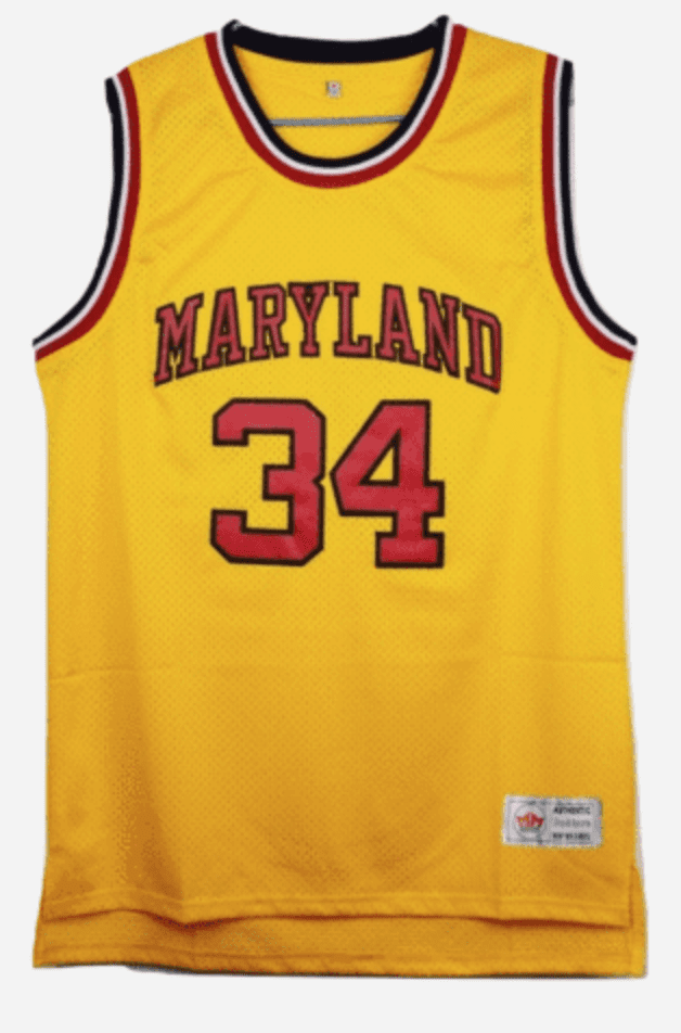 Len bias jersey hot sale