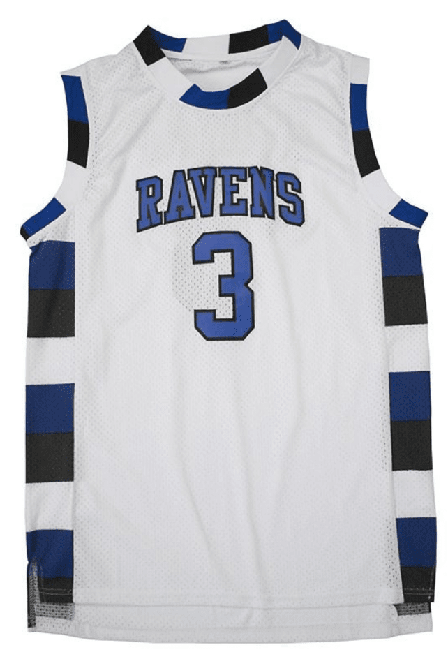 One Tree Hill Ravens Basketball Jerseys Movie 3 Lucas Scott 23 Nathan Scott  Sewn