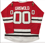 Clark Griswold Christmas Vacation Hockey Jersey Red