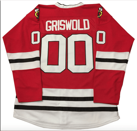 Clark Griswold 00 Christmas Vacation Hockey Jersey vintage