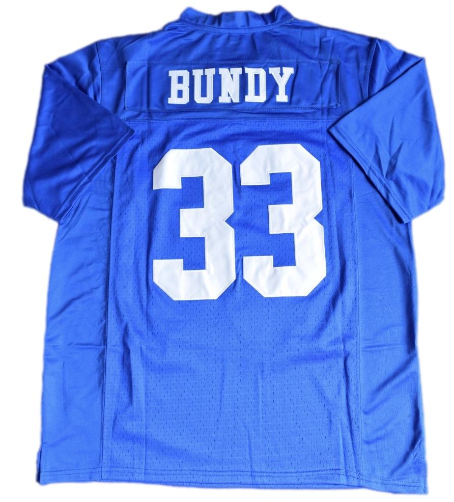 thumbnail image 2 of Custom Sewn Al Bundy Polk High Football Jersey – Unsigned – Sizes M, L, XL, 2XL 2 of 5
