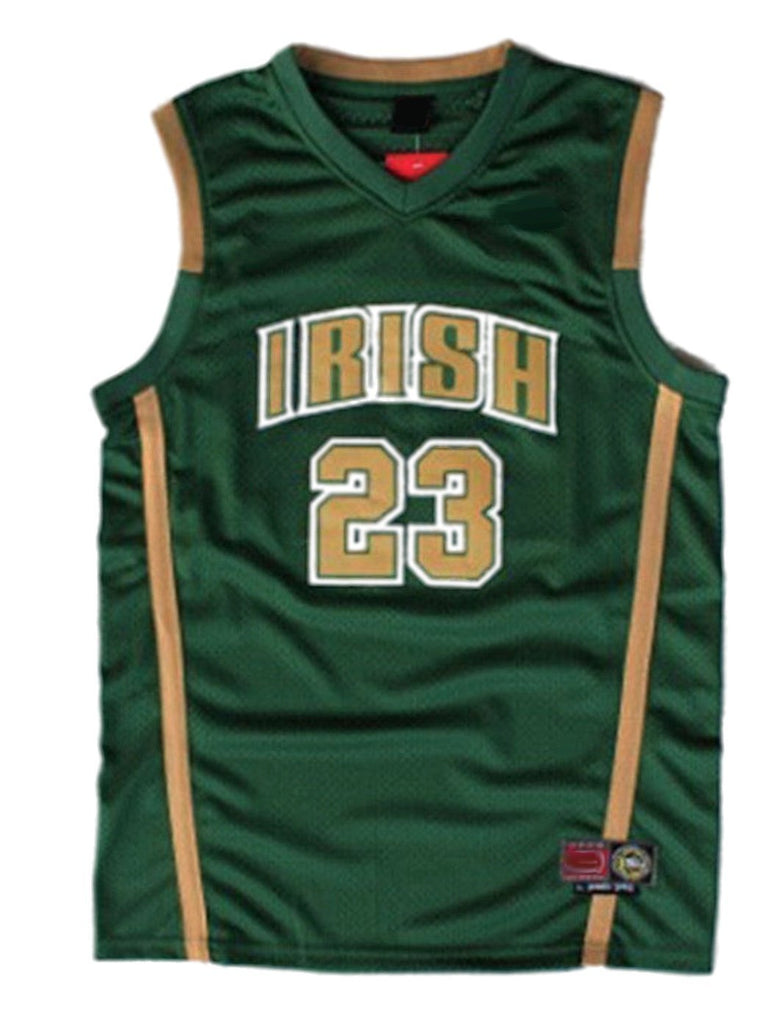 Nike LeBron James Irish St Vincent High School Basketball Jersey Mens Small  S
