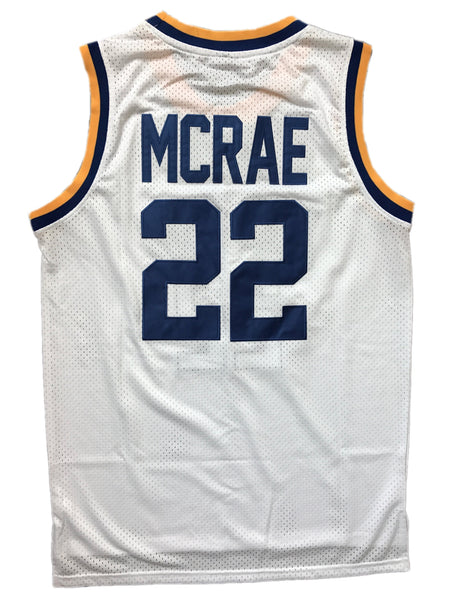 Butch McRae #22 Western White Basketball Jersey Blue Chips Penny