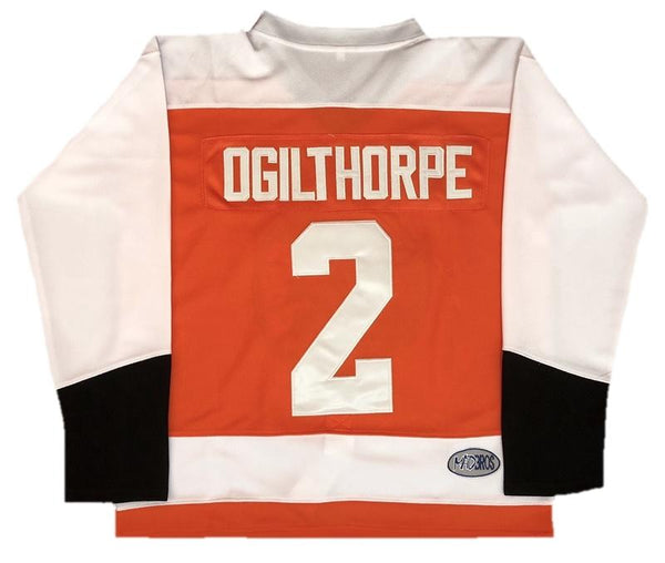 Chuyamaoyi #2 Ogie Ogilthorpe Syracuse Bulldogs Slap Shot Men's Movie Ice Hockey Jersey Stitched