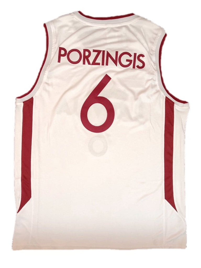 Latvia porzingis jersey Clearance