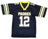 Tom Brady 12 Junipero Serra Padres High School White Football Jersey — BORIZ