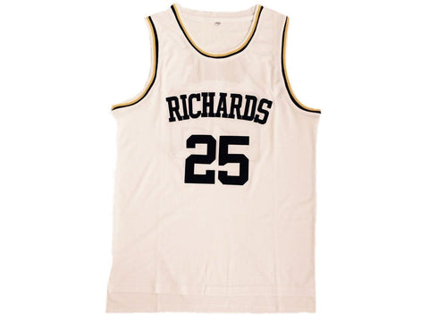 Dwyane Wade #25 Richards High School X Miami Basketball Jersey